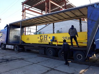 Overhead Crane GH 35ton sold to UKRAINE in 2020