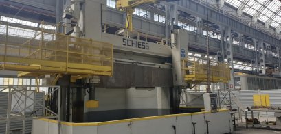 Vertical Lathe SCHIESS 5 meters (milling C-axis) sold to INDIA in 2021